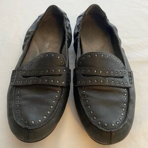 Aerosole Black Drive Up moccasin size 7.5